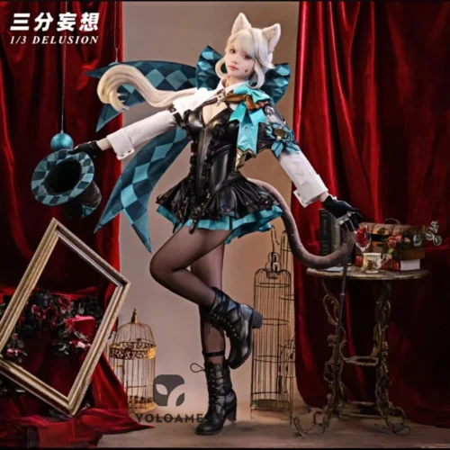 genshin-impact-Lynette-cosplay-outfit-front 【三分妄想】原神 リネット コスプレ衣装 | 公式正規品 1/3Delusion
