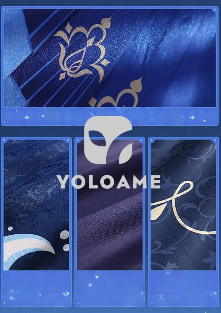 【三分妄想】原神 フリーナ (黒) コスプレ衣装 | 公式正規品 1/3Delusion詳細 4