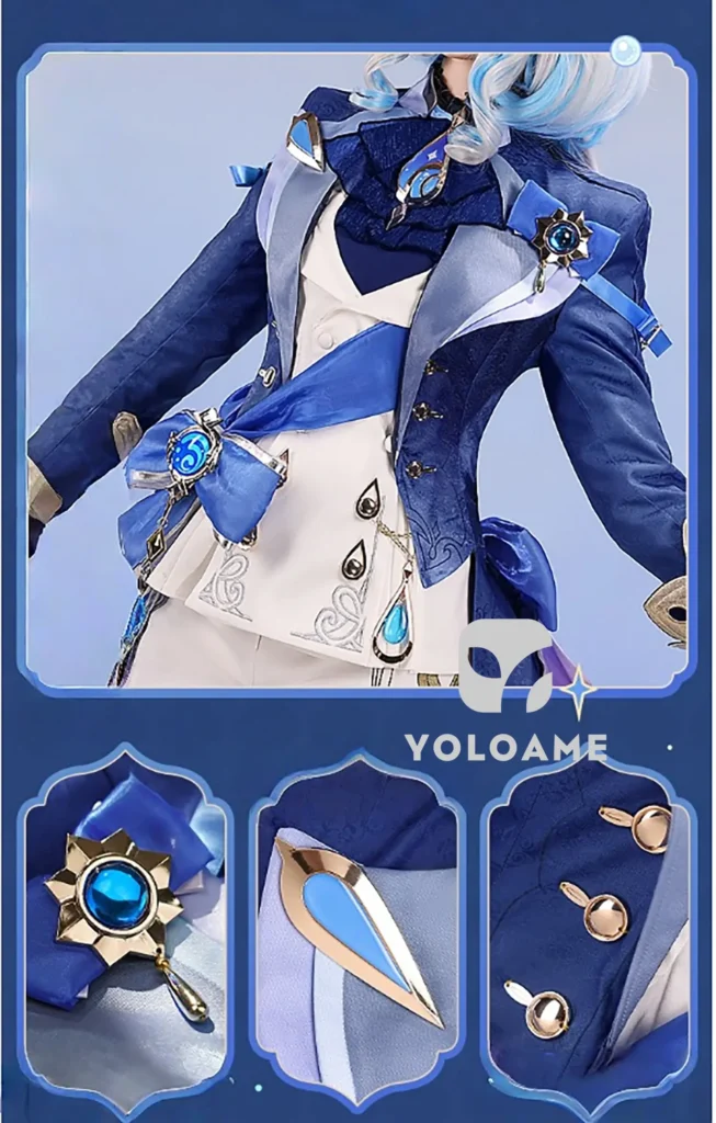 【三分妄想】原神 フリーナ (白) コスプレ衣装 | 公式正規品 1/3Delusion詳細4