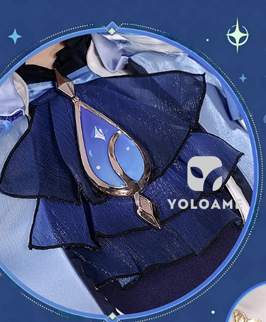 【三分妄想】原神 フリーナ (白) コスプレ衣装 | 公式正規品 1/3Delusion詳細5