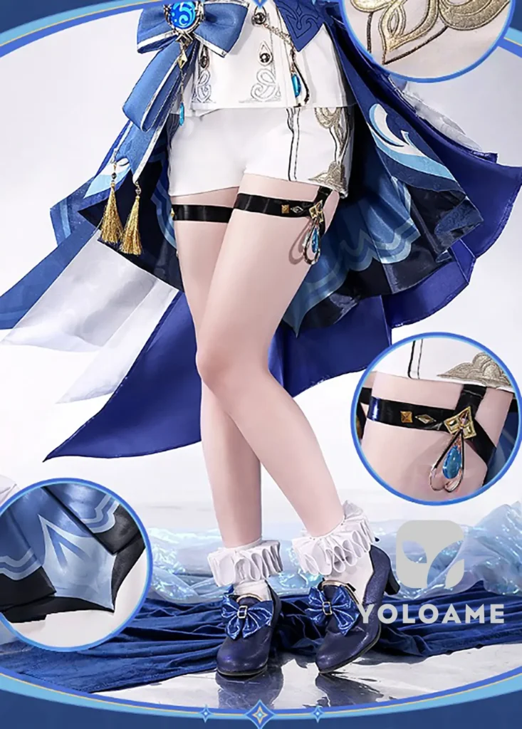 【三分妄想】原神 フリーナ (白) コスプレ衣装 | 公式正規品 1/3Delusion詳細6