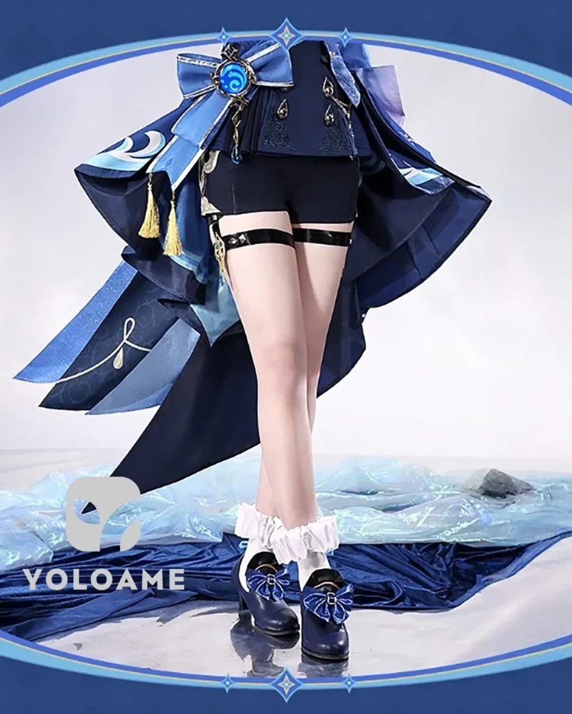 【三分妄想】原神 フリーナ (黒) コスプレ衣装 | 公式正規品 1/3Delusion詳細8