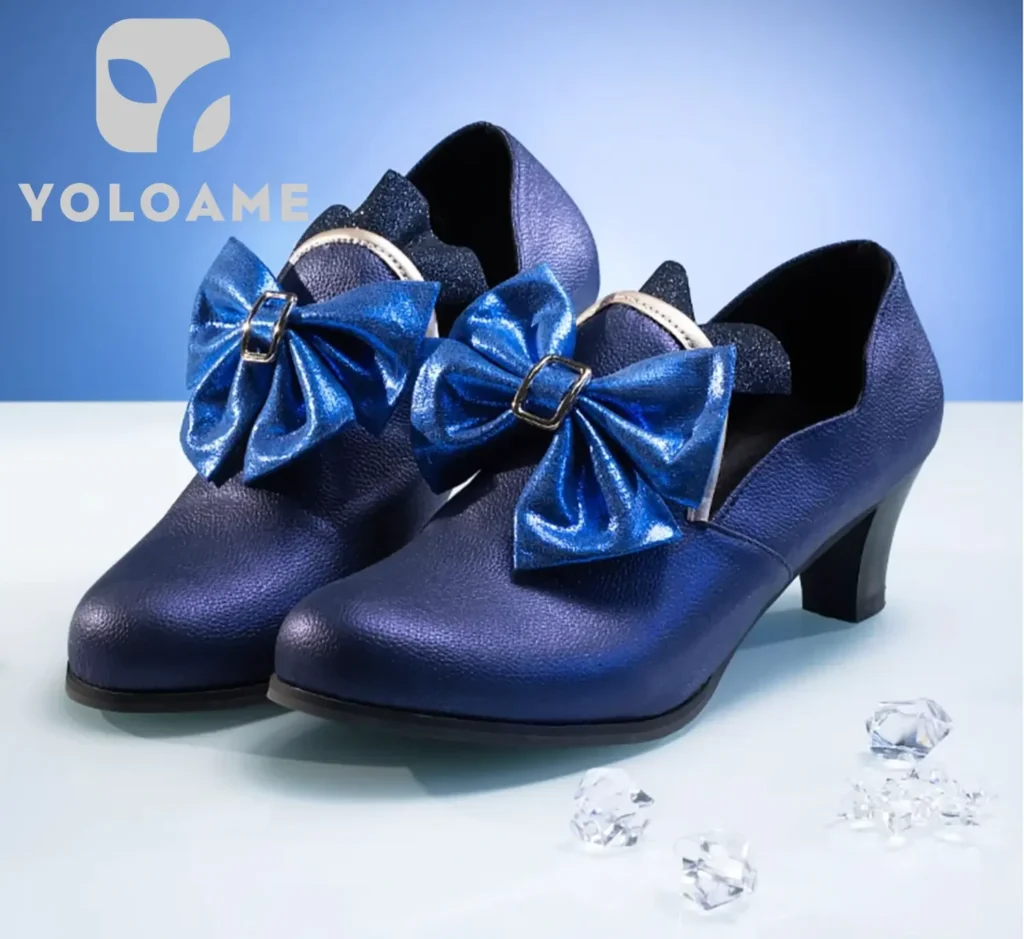 【三分妄想】原神 フリーナ (黒) コスプレ衣装 | 公式正規品 1/3Delusion靴１