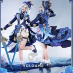 【三分妄想】原神 フリーナ (黒) コスプレ衣装 | 公式正規品 1/3Delusion詳細8