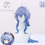 【三分妄想】原神 甘雨 コスプレ衣装 | 公式正規品 1/3Delusion ウィッグ wig