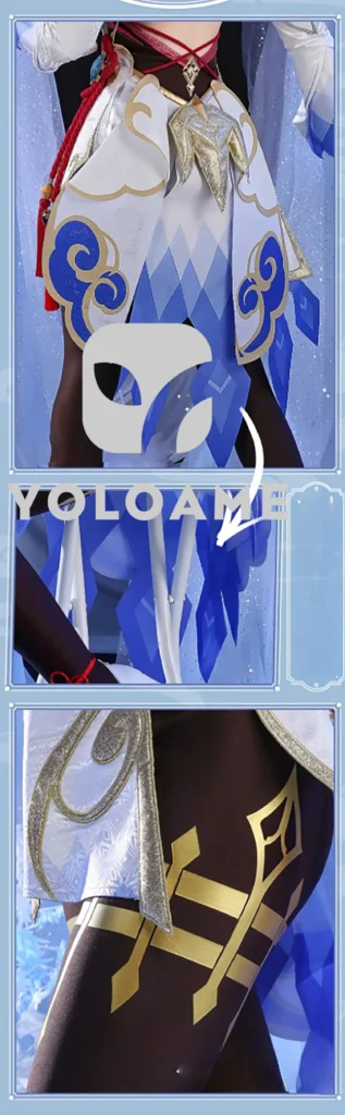 【三分妄想】原神 甘雨 コスプレ衣装 | 公式正規品 1/3Delusion 詳細7