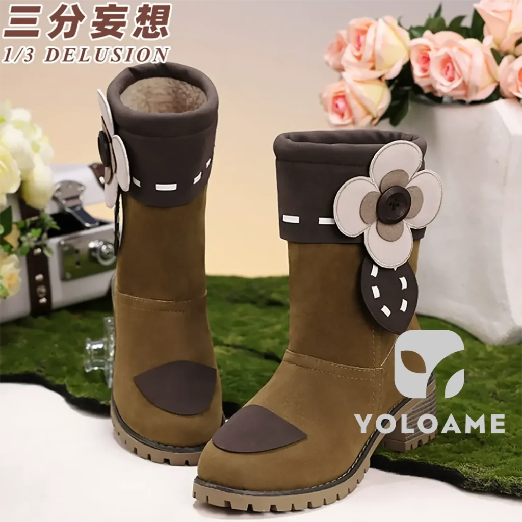 【三分妄想】原神 クレー コスプレ衣装 | 公式正規品 1/3Delusion 靴 shoes