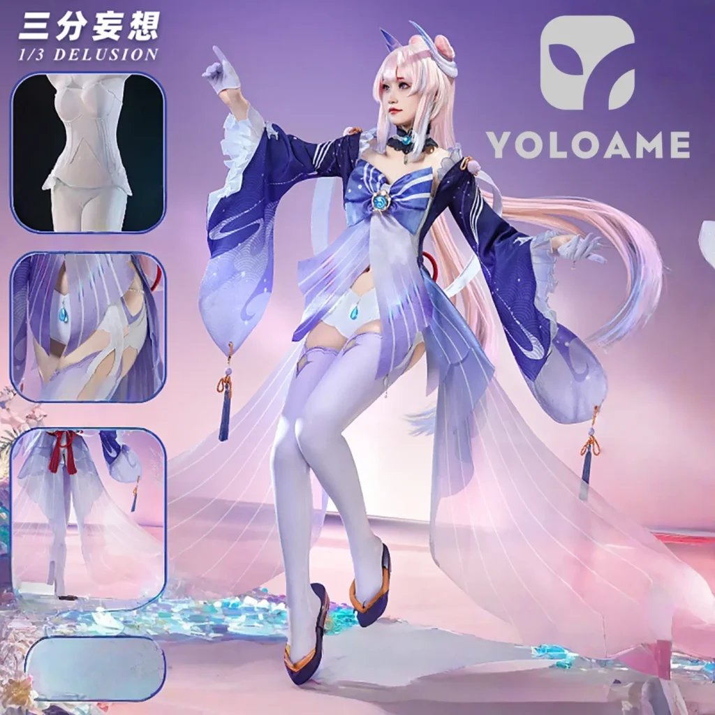 【三分妄想】原神 珊瑚宮心海 コスプレ衣装 | 公式正規品 1/3Delusion
