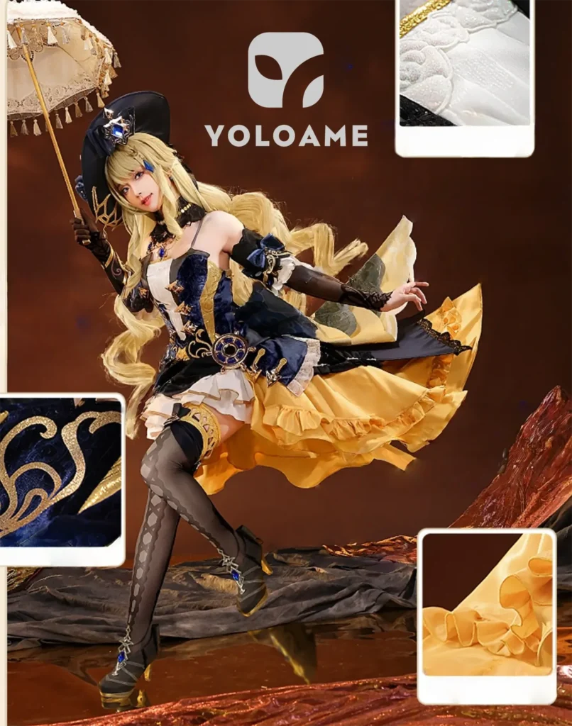 【三分妄想】原神 ナヴィア コスプレ衣装 | 公式正規品 1/3Delusion 詳細1