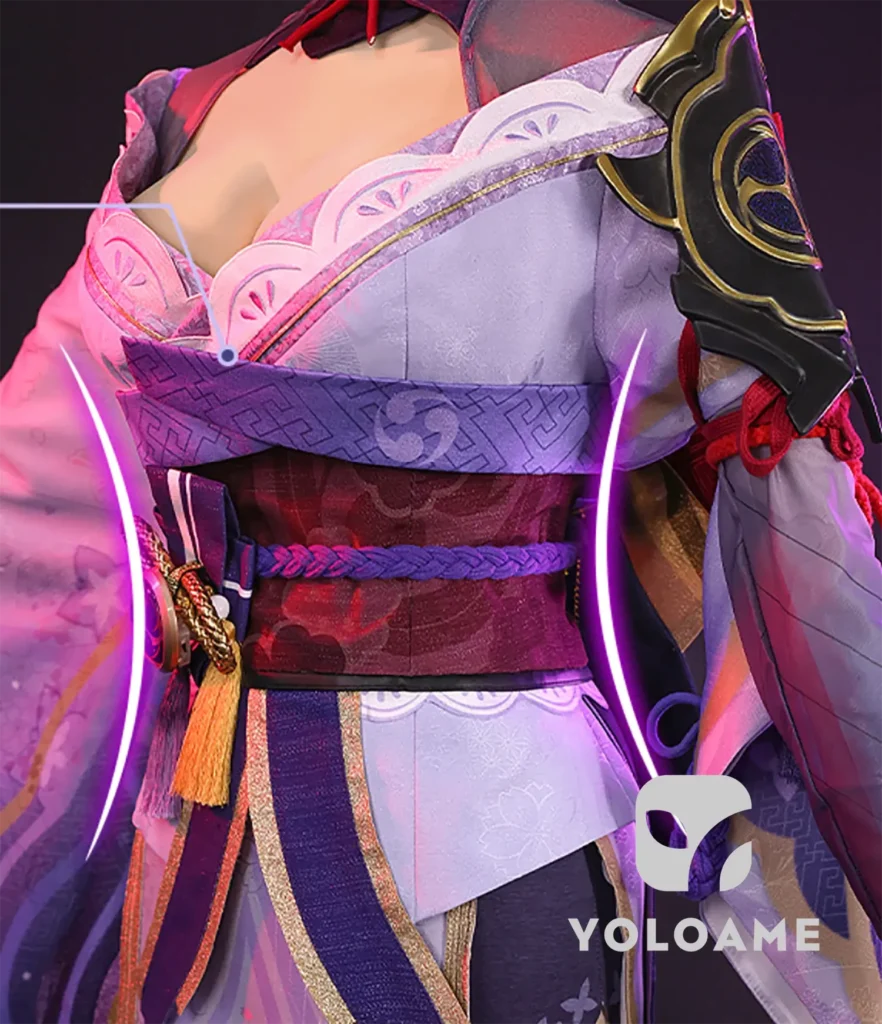 【三分妄想】原神 雷電将軍 (通常衣装) コスプレ衣装 | 公式正規品 1/3Delusion 詳細19