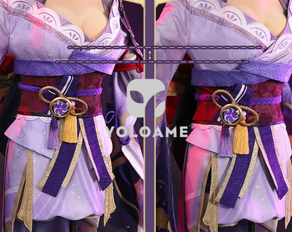 【三分妄想】原神 雷電将軍 (通常衣装) コスプレ衣装 | 公式正規品 1/3Delusion 詳細18