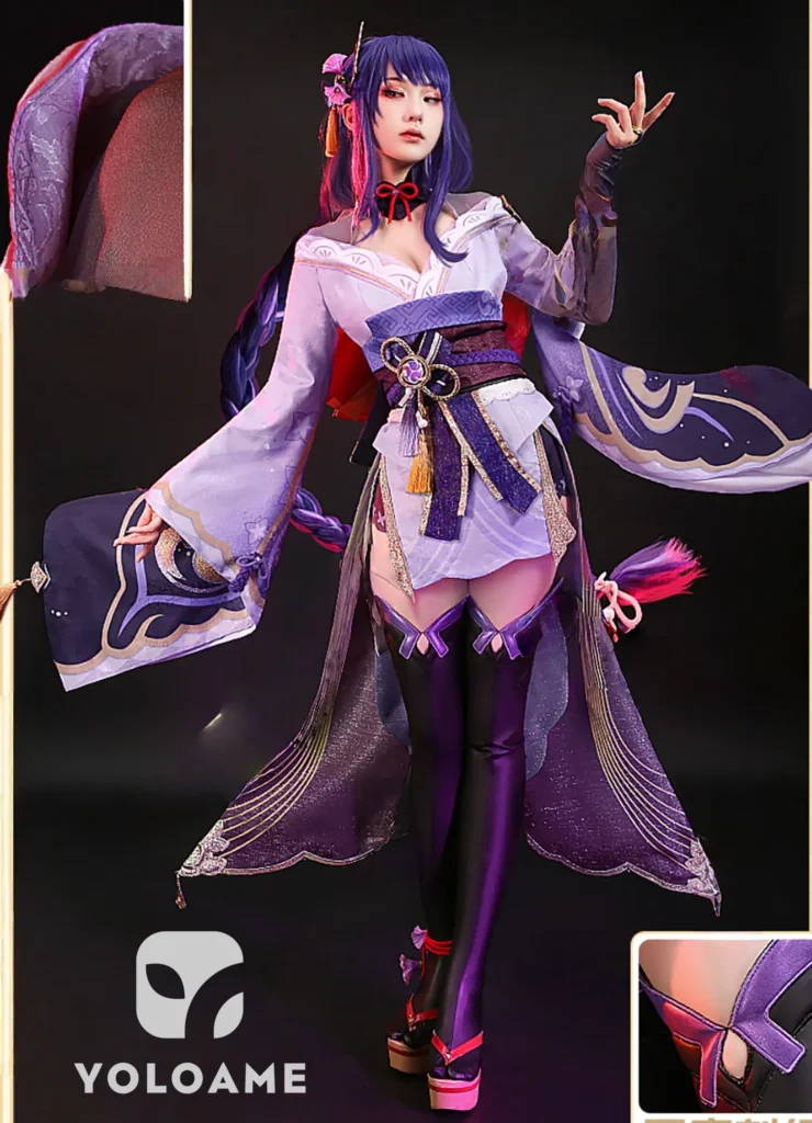 【三分妄想】原神 雷電将軍 (通常衣装) コスプレ衣装 | 公式正規品 1/3Delusion 詳細１