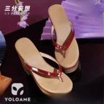 【三分妄想】原神 雷電将軍 (通常衣装) コスプレ衣装 | 公式正規品 1/3Delusion 靴　shoes