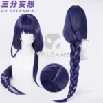 【三分妄想】原神 雷電将軍 (通常衣装) コスプレ衣装 | 公式正規品 1/3Delusion ウィッグ wig