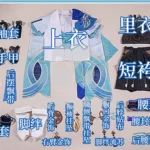 【三分妄想】原神 放浪者 コスプレ衣装 | 公式正規品 1/3Delusion セット set