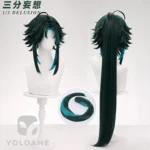 【三分妄想】原神 魈 コスプレ衣装 | 公式正規品 1/3Delusion ウィッグ wig