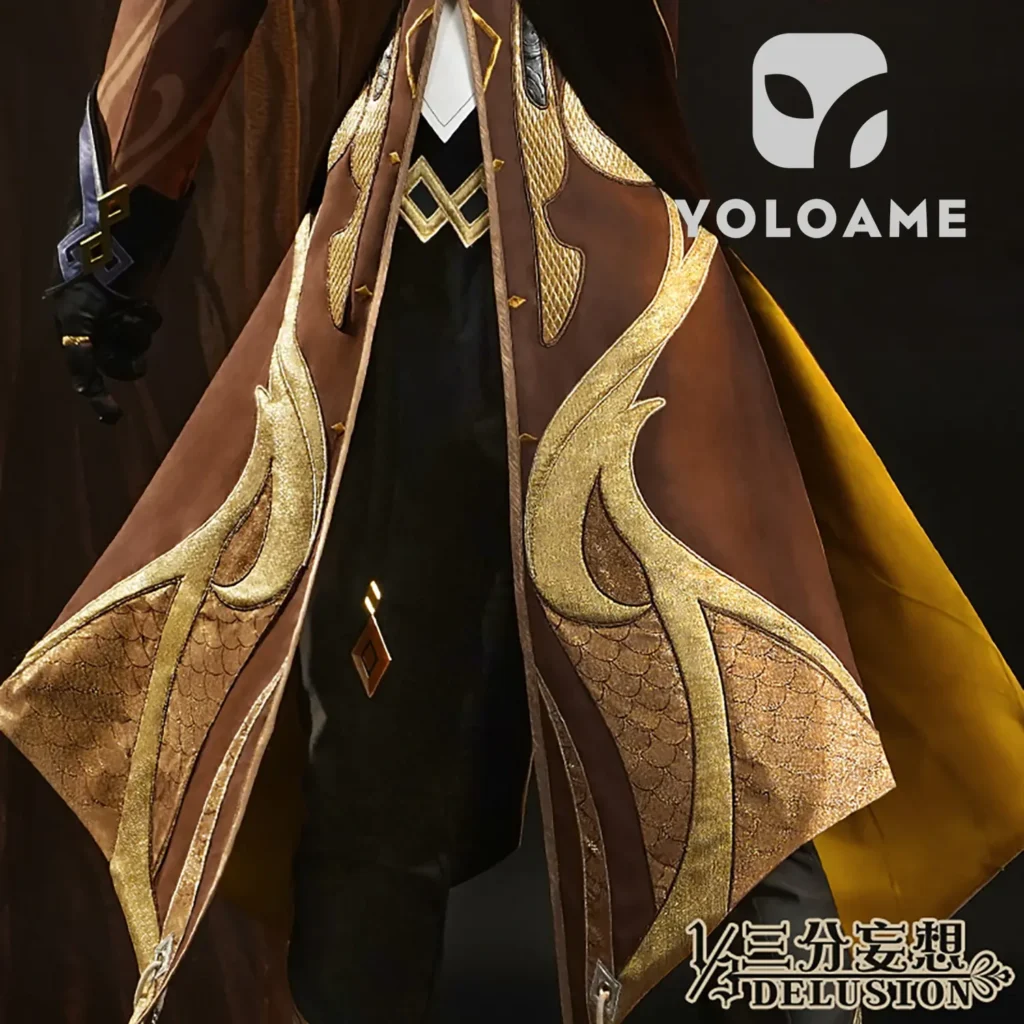 【三分妄想】原神 鍾離 コスプレ衣装 | 公式正規品 1/3Delusion 詳細4