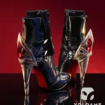 三分妄想】原神 アルレッキーノ コスプレ衣装 | 公式正規品 1/3Delusion 靴 shoes
