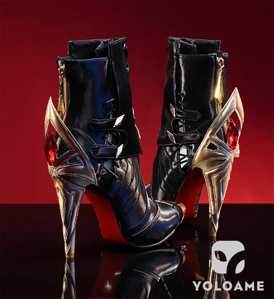 三分妄想】原神 アルレッキーノ コスプレ衣装 | 公式正規品 1/3Delusion 靴 shoes