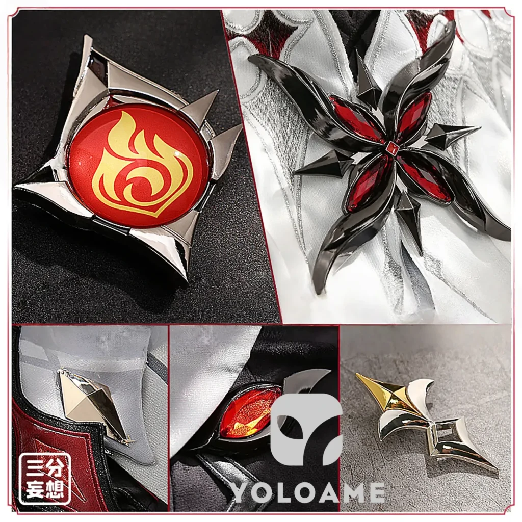 三分妄想】原神 アルレッキーノ コスプレ衣装 | 公式正規品 1/3Delusion 詳細2