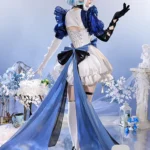 【三分妄想】原神 フリーナ コスプレ衣装 Furina 水色アリス　同人衣装 コスチューム 1/3Delusion 詳細2