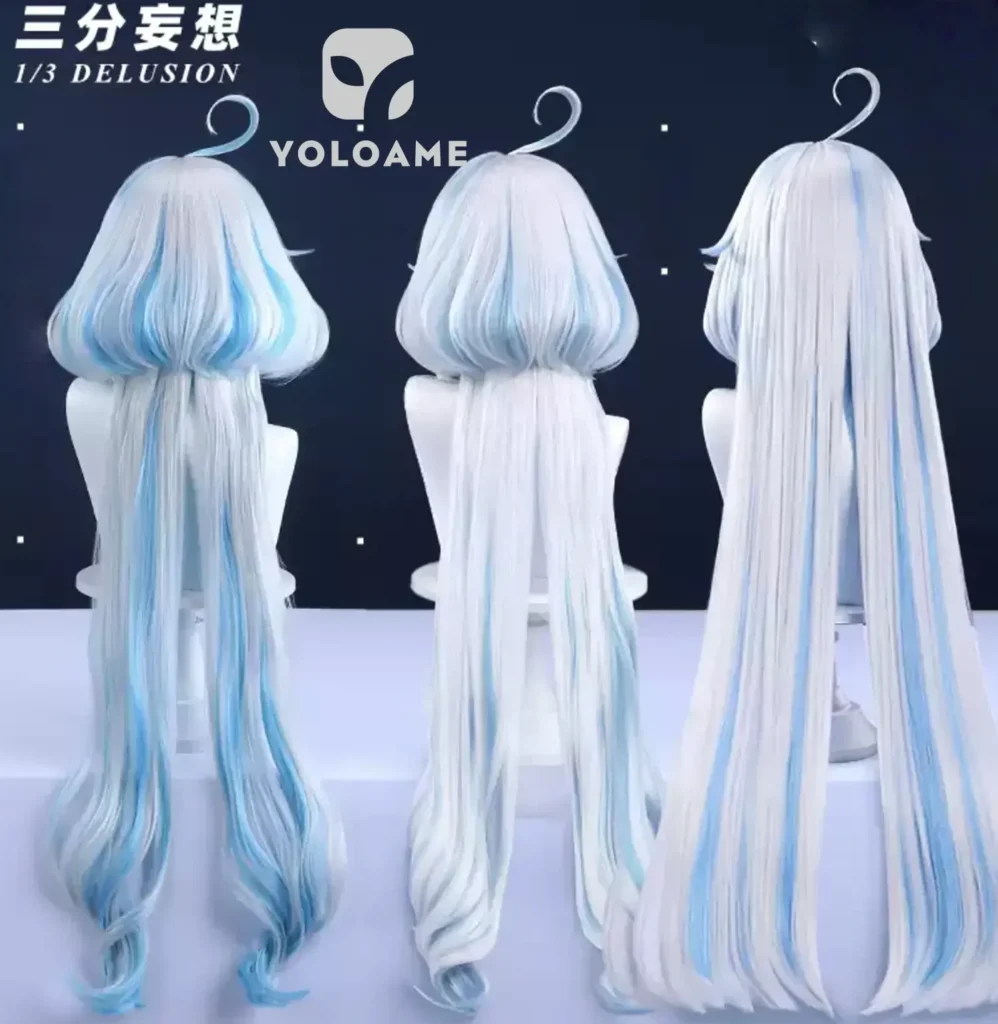 【三分妄想】原神 フォカロルス (Ver.2) コスプレ衣装 | 公式正規品 1/3Delusion ウィッグ wig