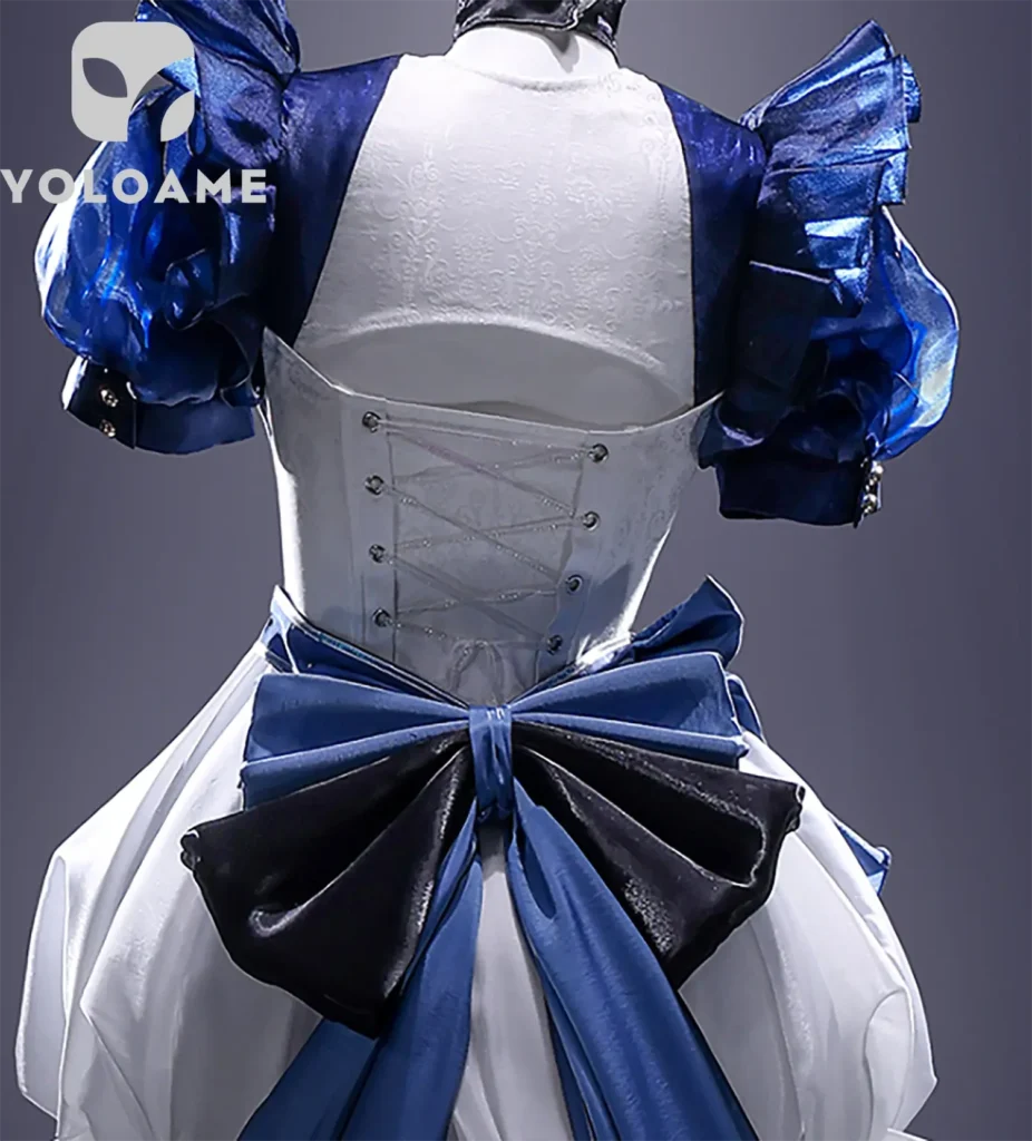 【三分妄想】原神 フリーナ コスプレ衣装 Furina 水色アリス　同人衣装 コスチューム 1/3Delusion 詳細9