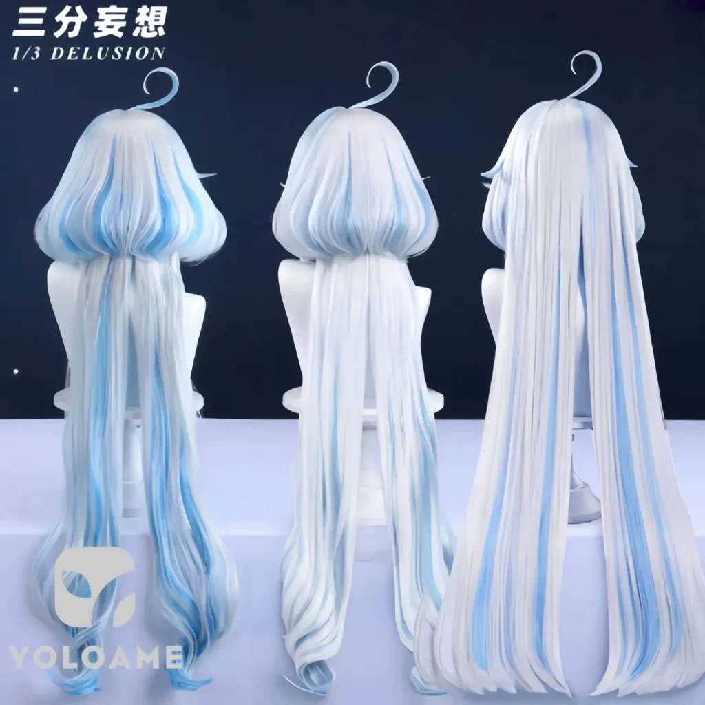 【三分妄想】原神 フォカロルス コスプレ衣装 | 公式正規品 1/3Delusion ウィッグ wig