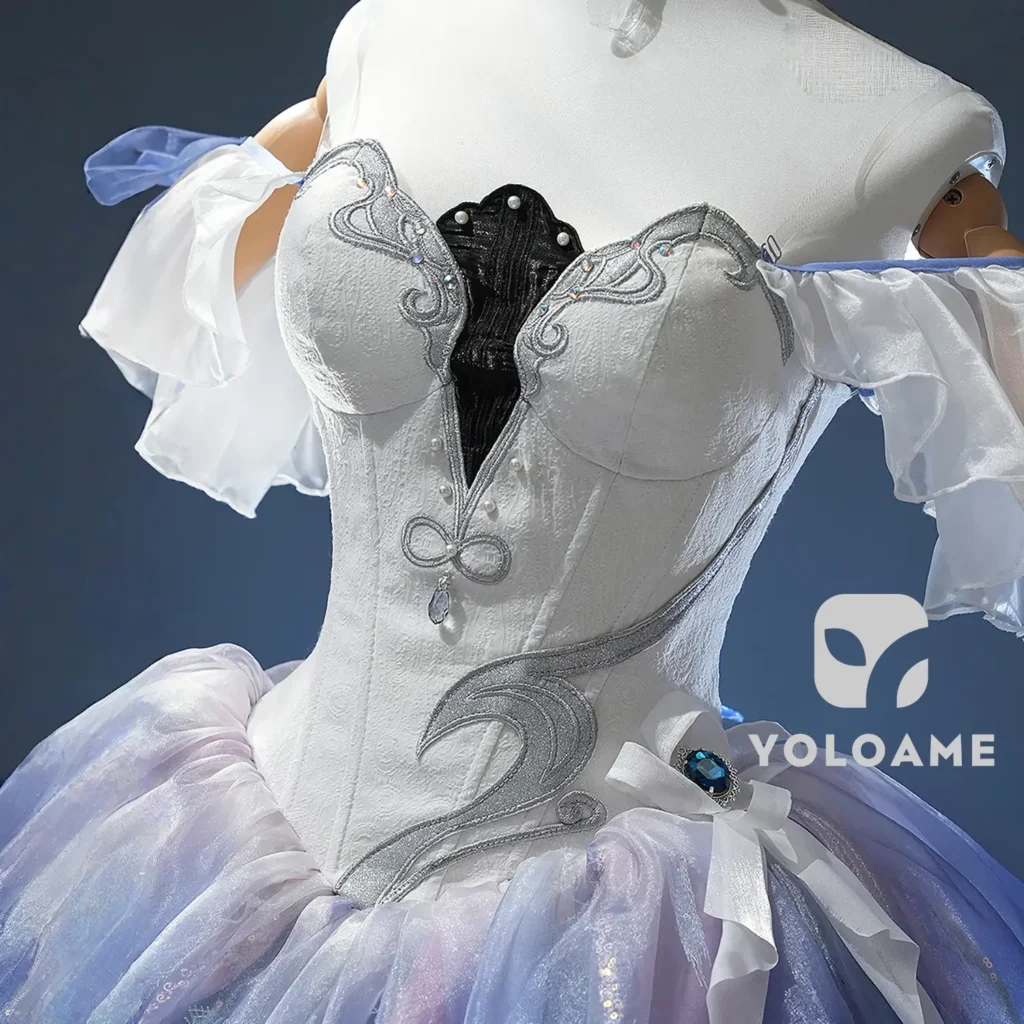 【三分妄想】原神 甘雨 (Ver.2) コスプレ衣装 | 公式正規品 1/3Delusion 詳細4