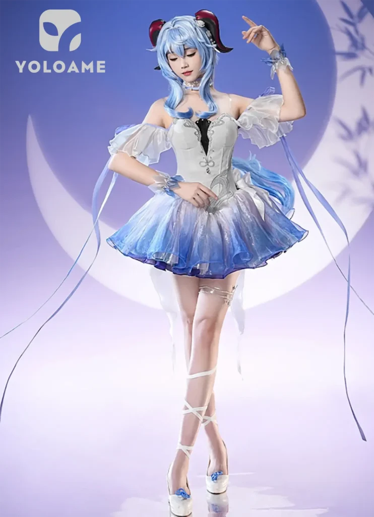 【三分妄想】原神 甘雨 (Ver.2) コスプレ衣装 | 公式正規品 1/3Delusion 詳細1