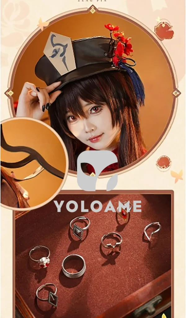 【三分妄想】原神 胡桃 コスプレ衣装 | 公式正規品 1/3Delusion 詳細9