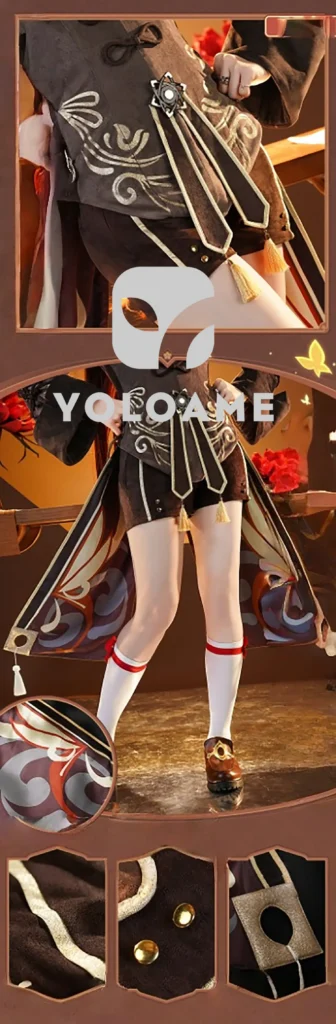 【三分妄想】原神 胡桃 コスプレ衣装 | 公式正規品 1/3Delusion 詳細4