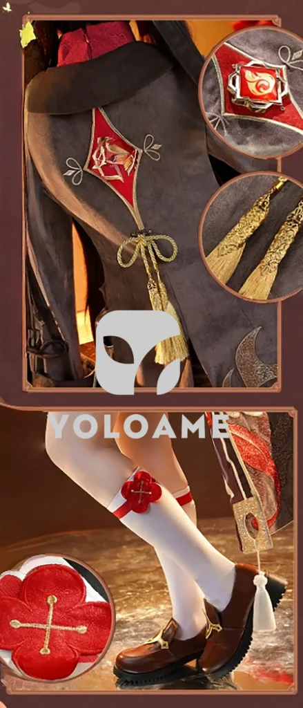 【三分妄想】原神 胡桃 コスプレ衣装 | 公式正規品 1/3Delusion 詳細5