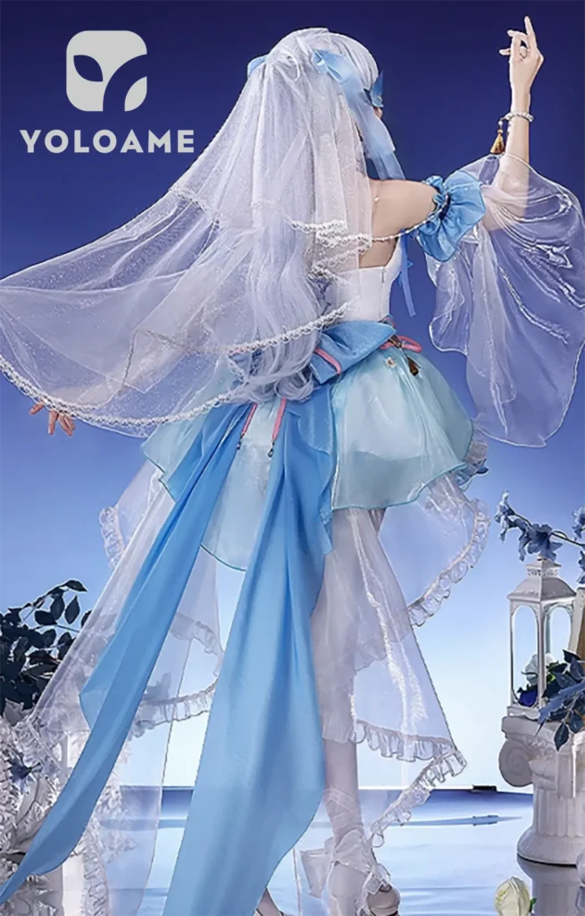 【三分妄想】原神 神里綾華 (Ver.2) コスプレ衣装 | 公式正規品 1/3Delusion 詳細20