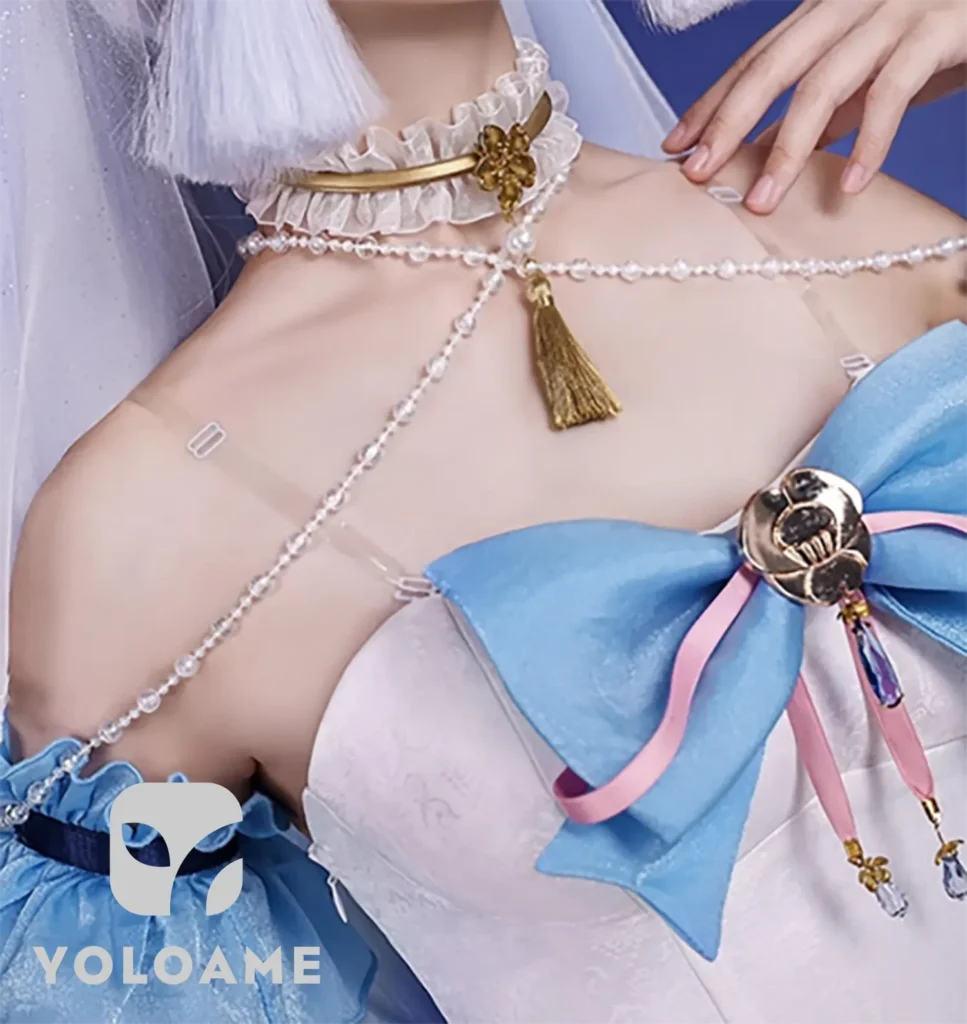 【三分妄想】原神 神里綾華 (Ver.2) コスプレ衣装 | 公式正規品 1/3Delusion 詳細14