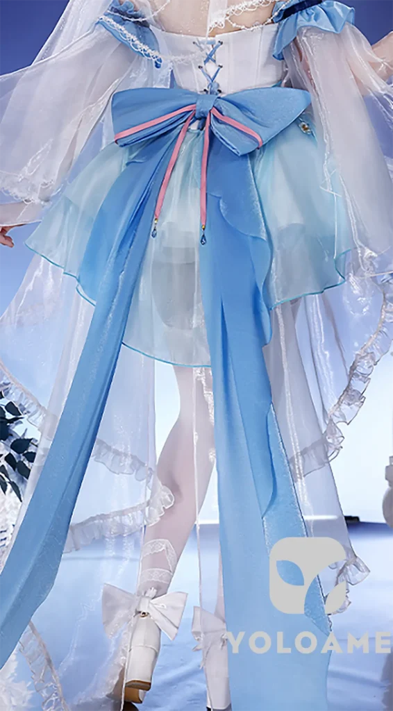 【三分妄想】原神 神里綾華 (Ver.2) コスプレ衣装 | 公式正規品 1/3Delusion 詳細7