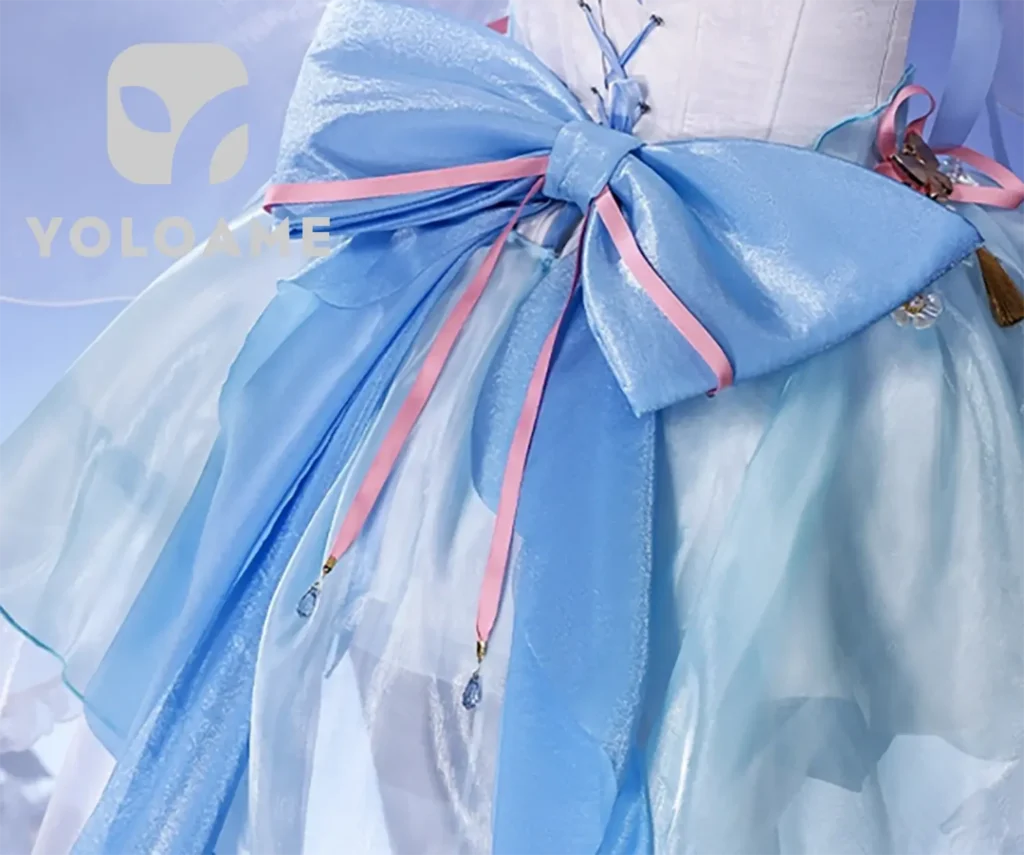 【三分妄想】原神 神里綾華 (Ver.2) コスプレ衣装 | 公式正規品 1/3Delusion 詳細6