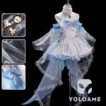 【三分妄想】原神 神里綾華 (Ver.2) コスプレ衣装 | 公式正規品 1/3Delusion 詳細5