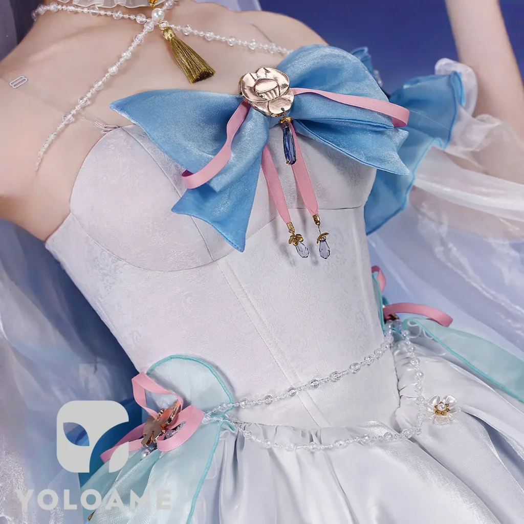 【三分妄想】原神 神里綾華 (Ver.2) コスプレ衣装 | 公式正規品 1/3Delusion 詳細4