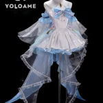 【三分妄想】原神 神里綾華 (Ver.2) コスプレ衣装 | 公式正規品 1/3Delusion 詳細1