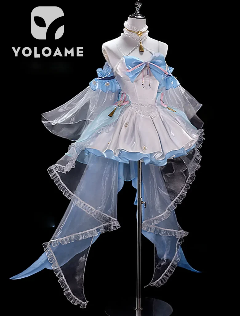 【三分妄想】原神 神里綾華 (Ver.2) コスプレ衣装 | 公式正規品 1/3Delusion 詳細1