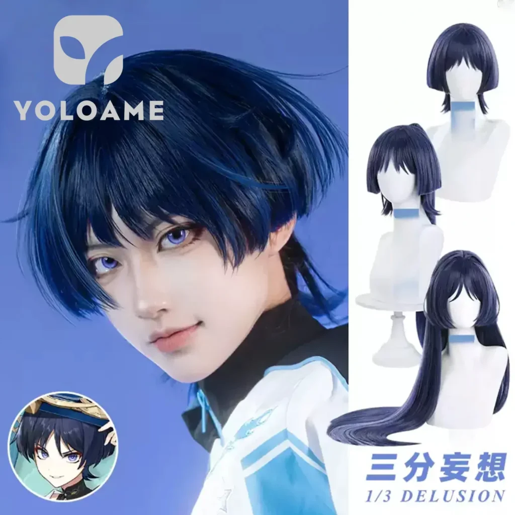 【三分妄想】原神 スカラマシュ (Ver.3) コスプレ衣装 | 公式正規品 1/3Delusion ウィッグ wig