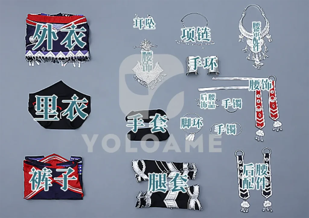 【三分妄想】原神 スカラマシュ (Ver.3) コスプレ衣装 | 公式正規品 1/3Delusion セット set