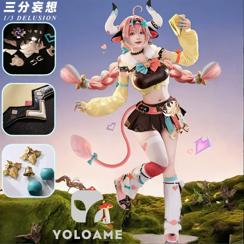 【三分妄想】原神 ヴァレサ コスプレ衣装 | 公式正規品 1/3Delusion