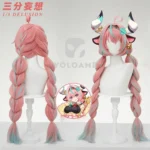 【三分妄想】原神 ヴァレサ コスプレ衣装 | 公式正規品 1/3Delusion ウィッグ wig