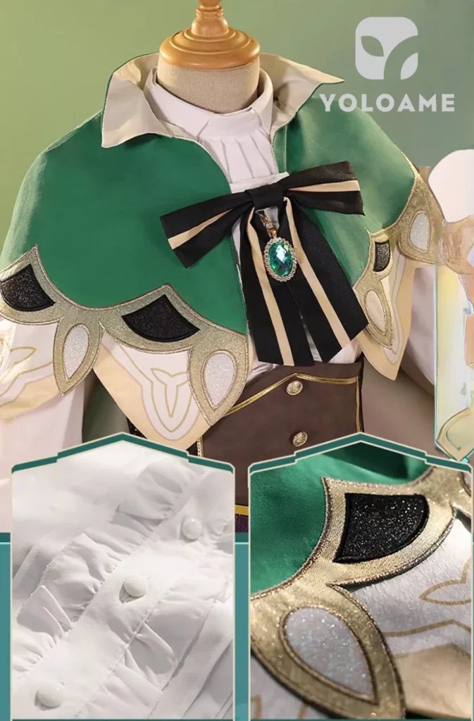 【三分妄想】原神 ウェンティ コスプレ衣装 | 公式正規品 1/3Delusion 詳細12