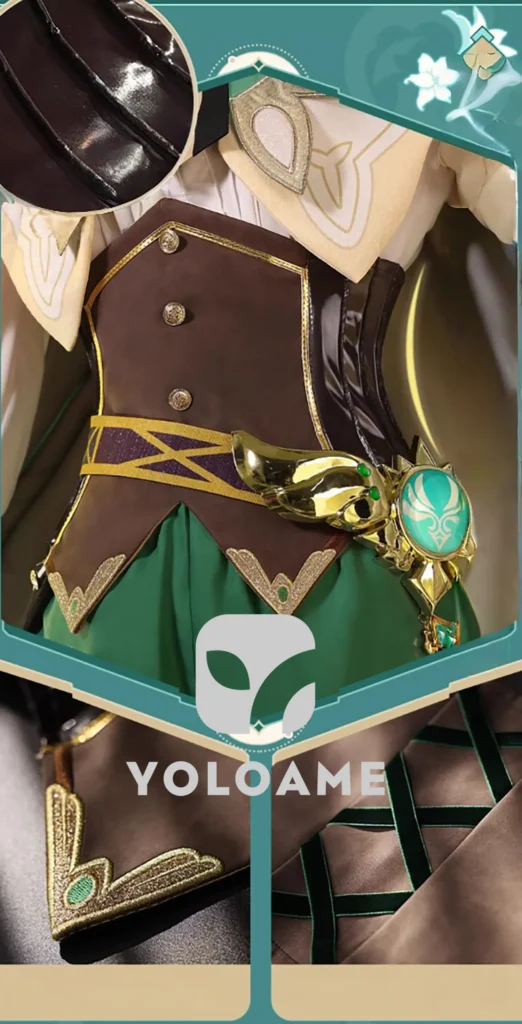 【三分妄想】原神 ウェンティ コスプレ衣装 | 公式正規品 1/3Delusion 詳細8