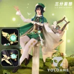 【三分妄想】原神 ウェンティ コスプレ衣装 | 公式正規品 1/3Delusion