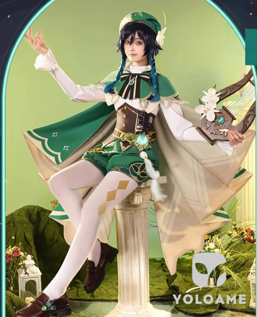 【三分妄想】原神 ウェンティ コスプレ衣装 | 公式正規品 1/3Delusion 詳細2