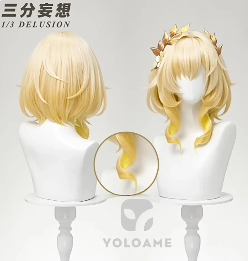 【三分妄想】崩壊スターレイル アグライア コスプレ衣装 | 公式正規品 1/3Delusion ウィッグ wig